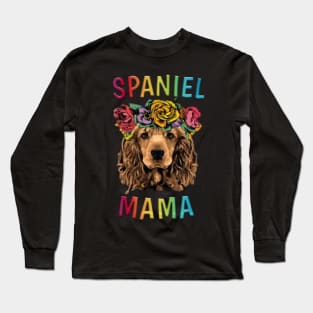 Spaniel flower Long Sleeve T-Shirt